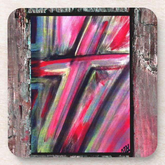 Dessous-de-verre Croix de guérison (Devant)