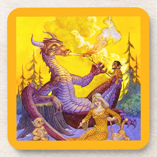 Dessous-de-verre Cuisine Dragon (Devant)