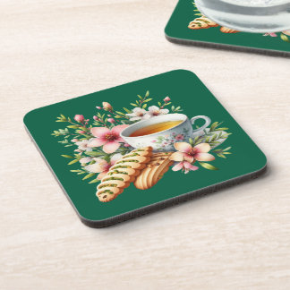 Dessous-de-verre Cute hot tea lover