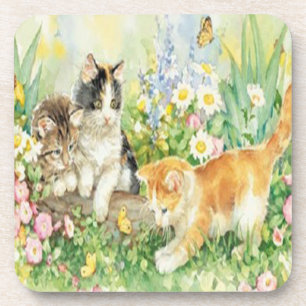 Dessous de verre Cute Kitten