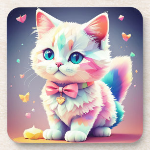 Dessous-de-verre Cute Kitten-84301 coloré