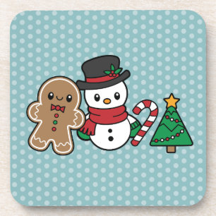Dessous-de-verre Cute Snow Pals coasters