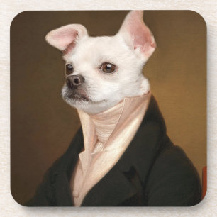 Dessous-de-verre Cutest Baby Animals   Royal Chihuahua Portrait