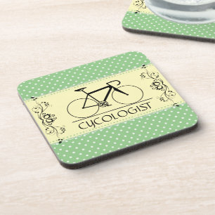 Dessous-de-verre Cycologiste Beverage Coaster