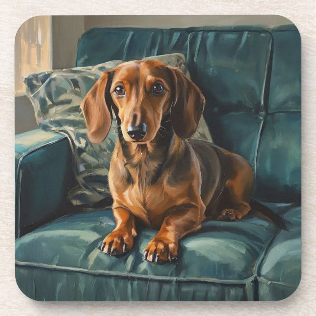 Dessous-de-verre Dachshund (Devant)