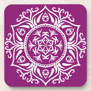 Dessous-de-verre Dahlia Mandala