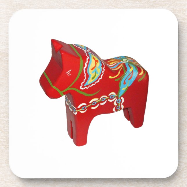 Dessous de verre Dala Horse (Devant)