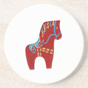 Dessous de verre Dala Horse