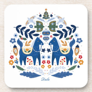Dessous-de-verre Dala Horse - Home Sweet Home