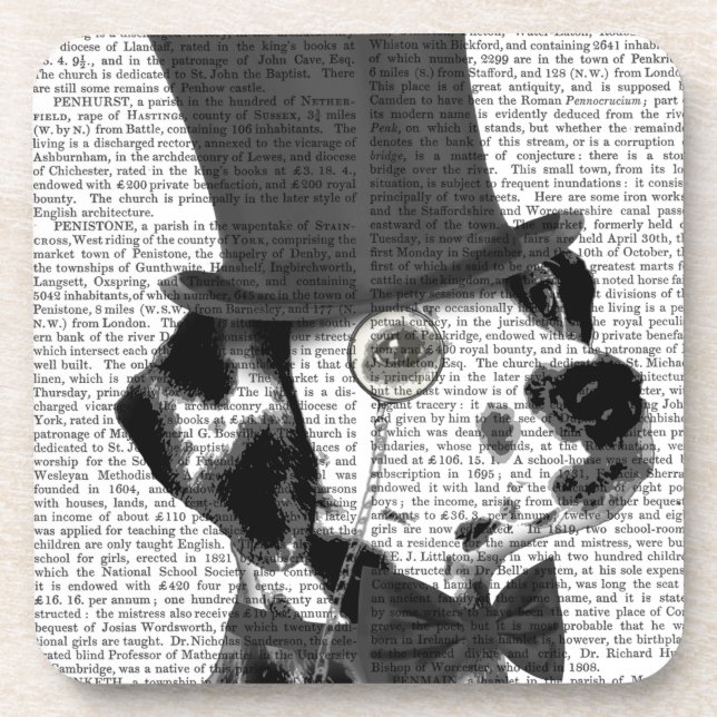 Dessous-de-verre Dalmatien, Hound officiel et Casquette (Devant)