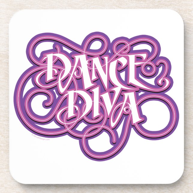 Dessous-de-verre Dance Diva (Devant)