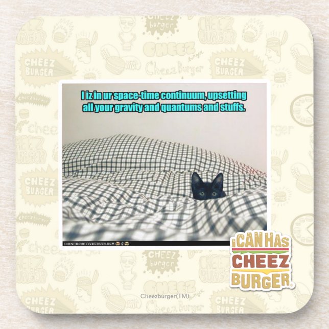 Dessous-de-verre Dans le continuum de temps d'espace d'ur (Devant)