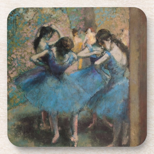 Dessous-de-verre Danseurs d'Edgar Degas | dans le bleu, 1890 (Devant)