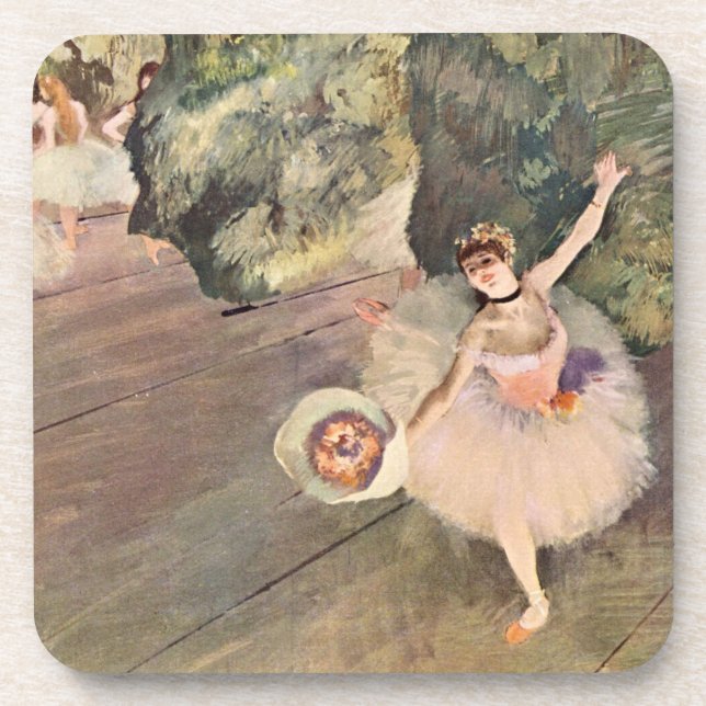 Dessous-de-verre Danseuse / Étoile du Ballet - Dégas Peinture (Devant)