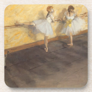 Dessous-de-verre Danseuses au Bar par Edgar Degas, Ballet Vintage