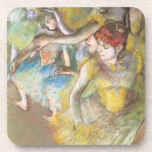 Dessous-de-verre Danseuses de ballet sur la scène par Edgar Degas