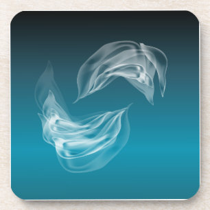 Dessous-de-verre Dauphins Abstraits en jeu