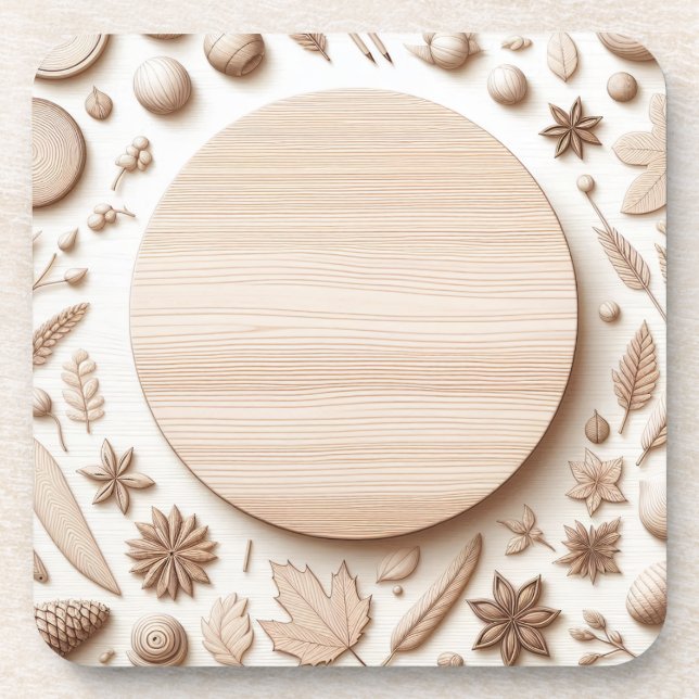 Dessous de verre d'automne (Devant)