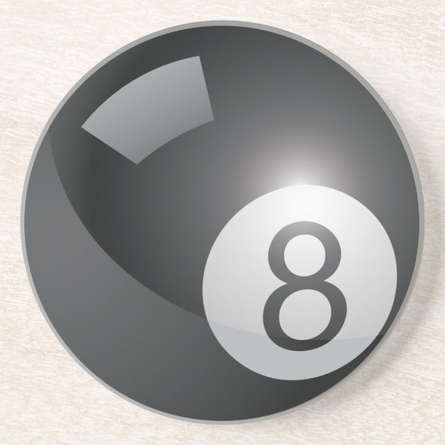 Dessous de verre de 8 boules (Devant)