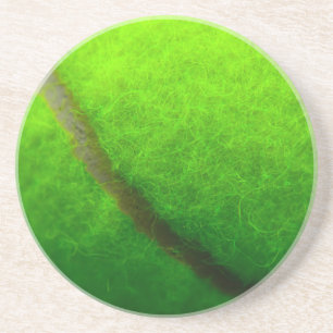 Dessous de verre de balle de tennis