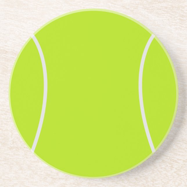 Dessous de verre de balle de tennis (Devant)