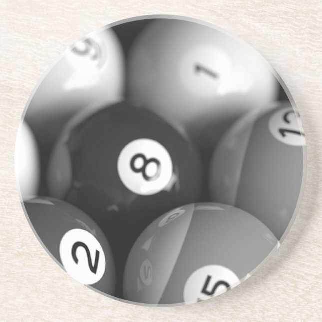 Dessous de verre de billard (Devant)