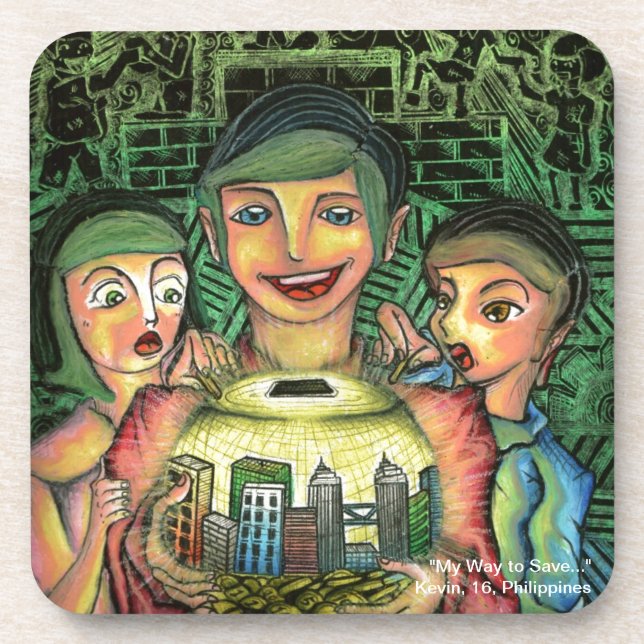 Dessous de verre de boisson (Devant)