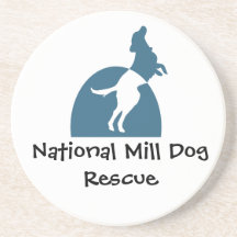 Dessous de verre de boissons de grès de NMDR