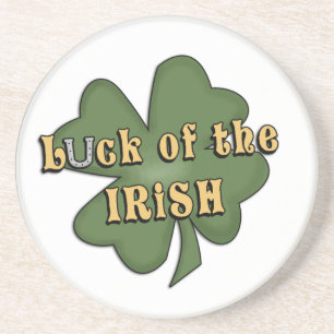 Dessous de verre de boissons de shamrock