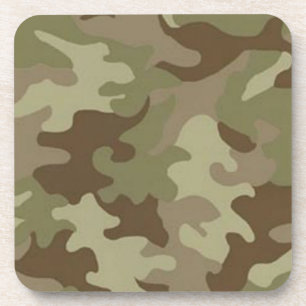 Dessous de verre de camouflage