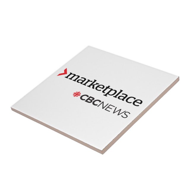 DESSOUS DE VERRE de carreaux de la place du marché (Côté)