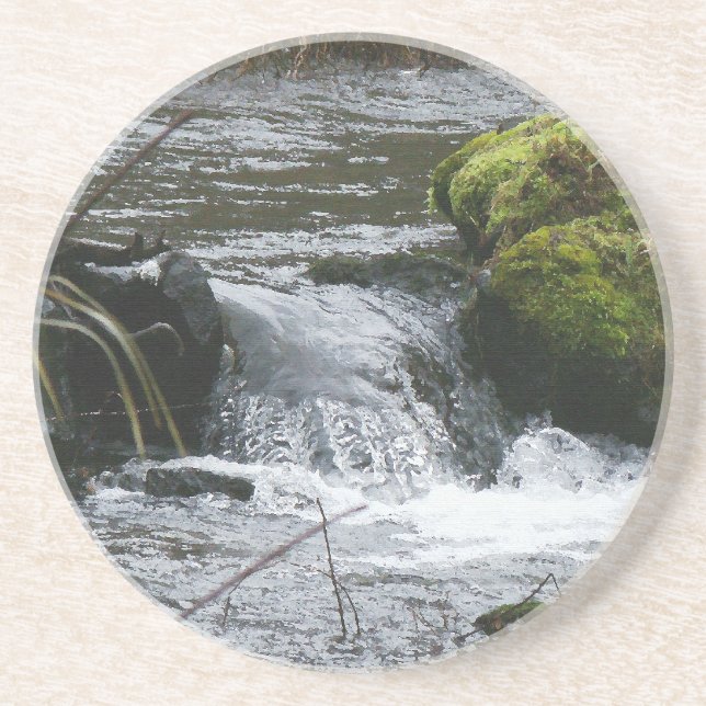 Dessous de verre de cascade de courant (Devant)