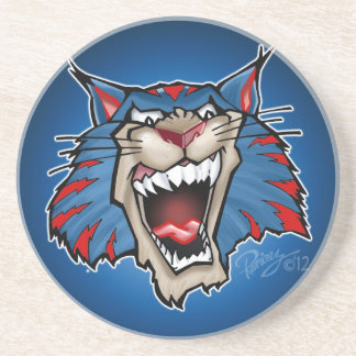 Dessous de verre de chat sauvage