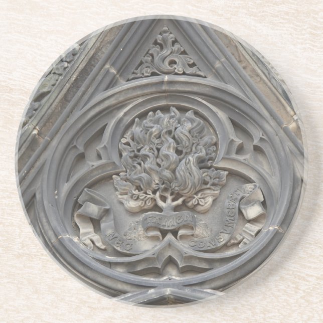 Dessous de verre de découpage en pierre celtiques (Devant)