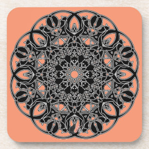 Dessous de verre de Dusk de Glyph octa quixotique