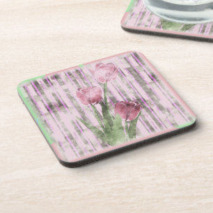 Dessous de verre de fleurs