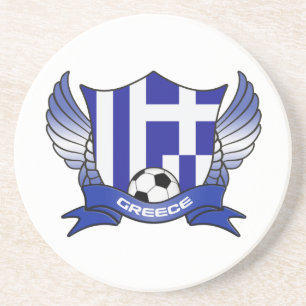 Dessous de verre de football de Grèce