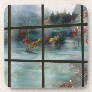Dessous de verre de givre Automne Cwm