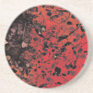 Dessous de verre de Granit Rouge