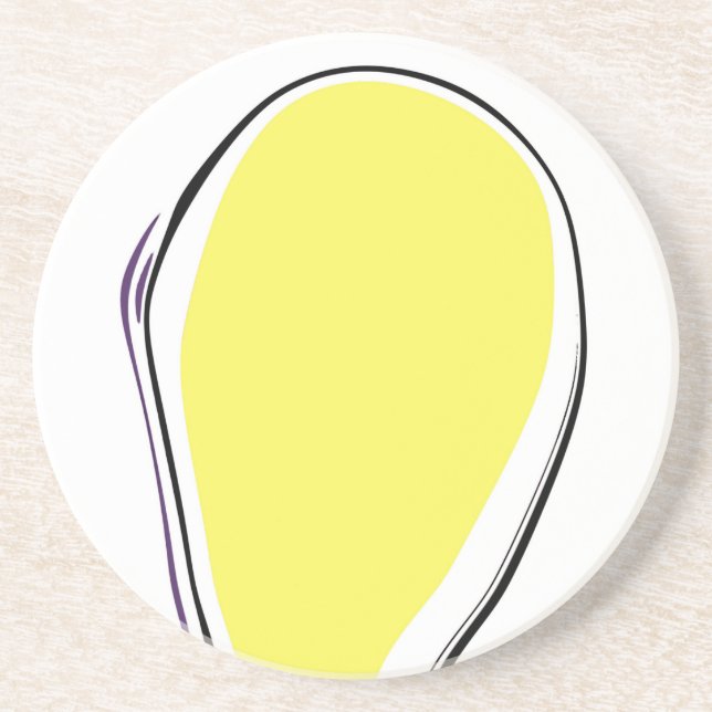 Dessous de verre de grès (Devant)