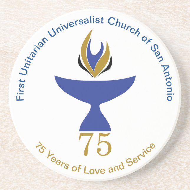 Dessous de verre de grès (Devant)