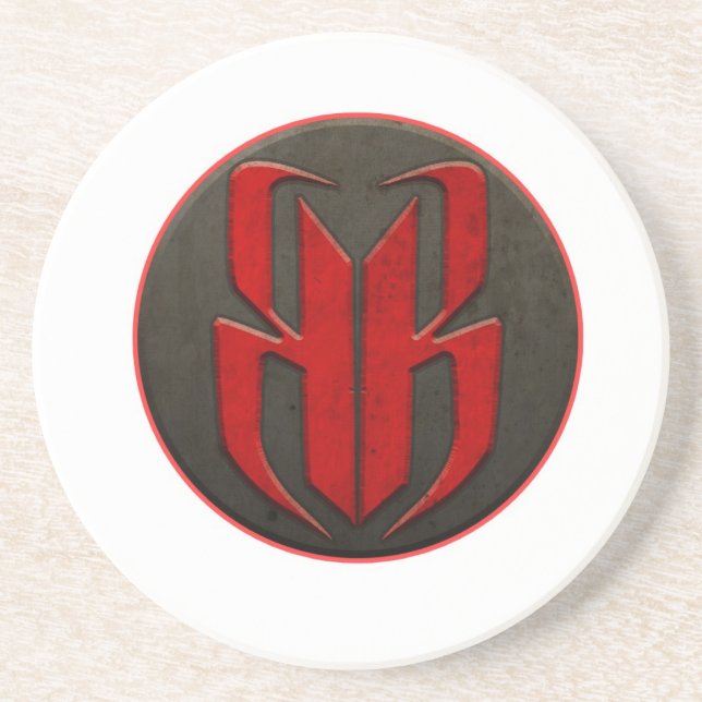 Dessous de verre de grès de garçon d'insecte (Devant)