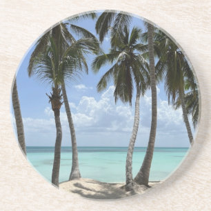 Dessous de verre de grès en pierre tropicale