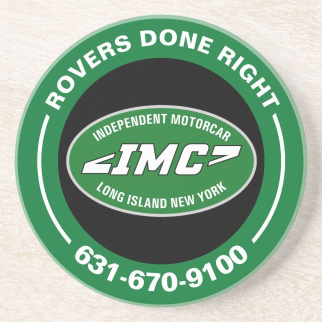 DESSOUS DE VERRE DE grès MOTORCAR INDÉPENDANT (Devant)