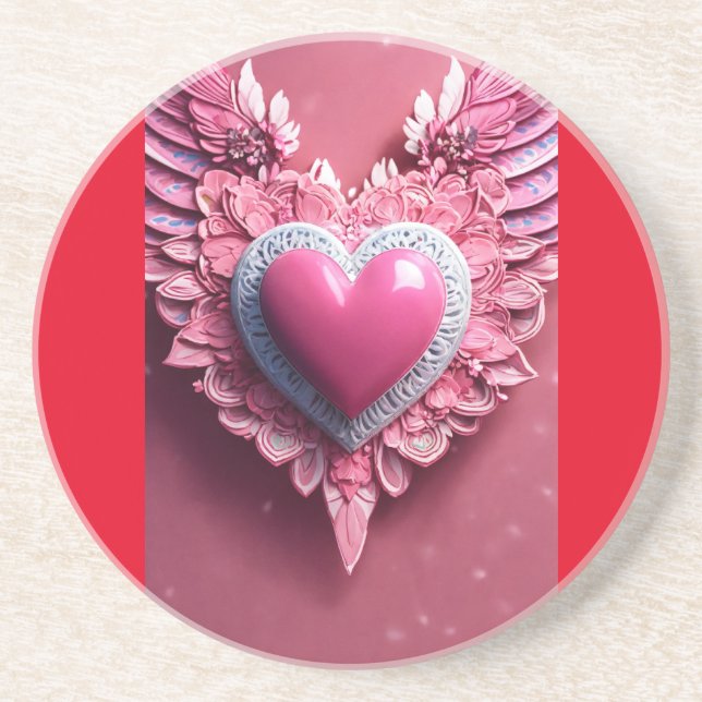 Dessous de verre de grès style créatif (Devant)