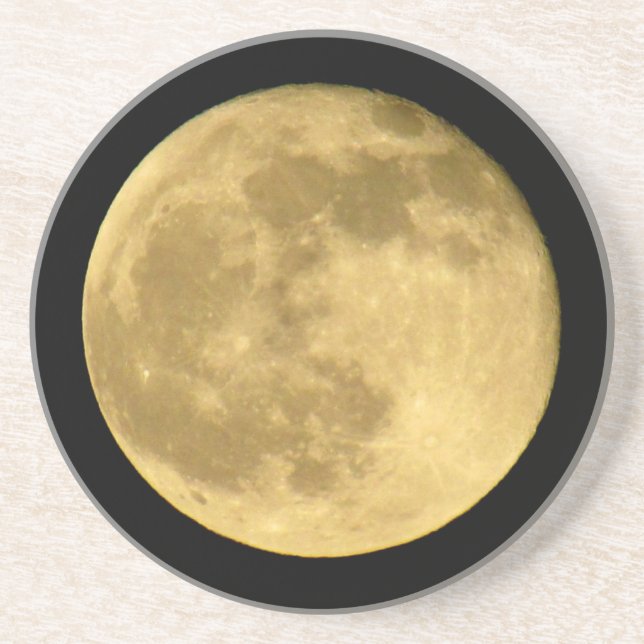 Dessous de verre de la lune du chasseur (Devant)