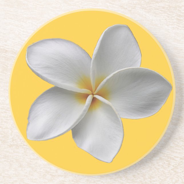 Dessous de verre de la Plumeria (Devant)