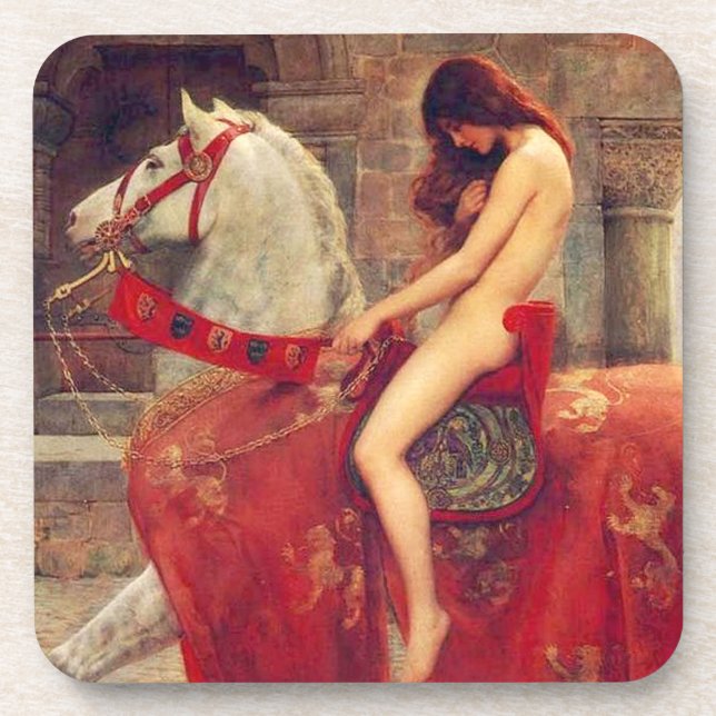 Dessous de verre de Lady Godiva (Devant)