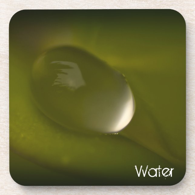 Dessous de verre de liège à goutte d'eau 2 (Devant)