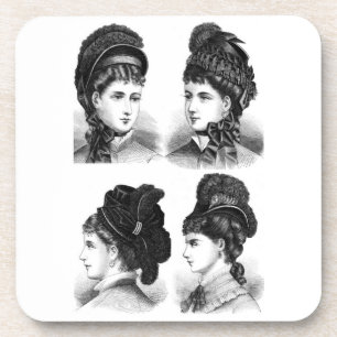 Dessous de verre de liège Casquette vintage
